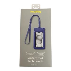 Target Heyday Blue Waterproof Tech Pouch